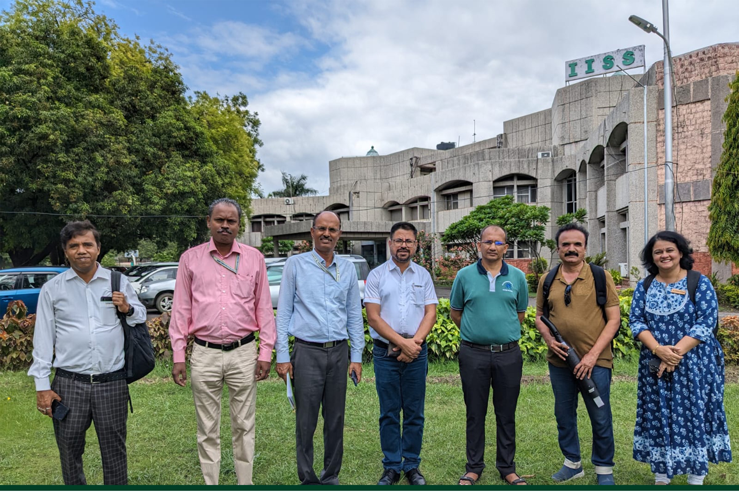 Meeting with soil scientists along with Solidaridad Asia at lISS (Indian Institute of Soil Sciences), Bhopal, Madhya Pradesh, India.